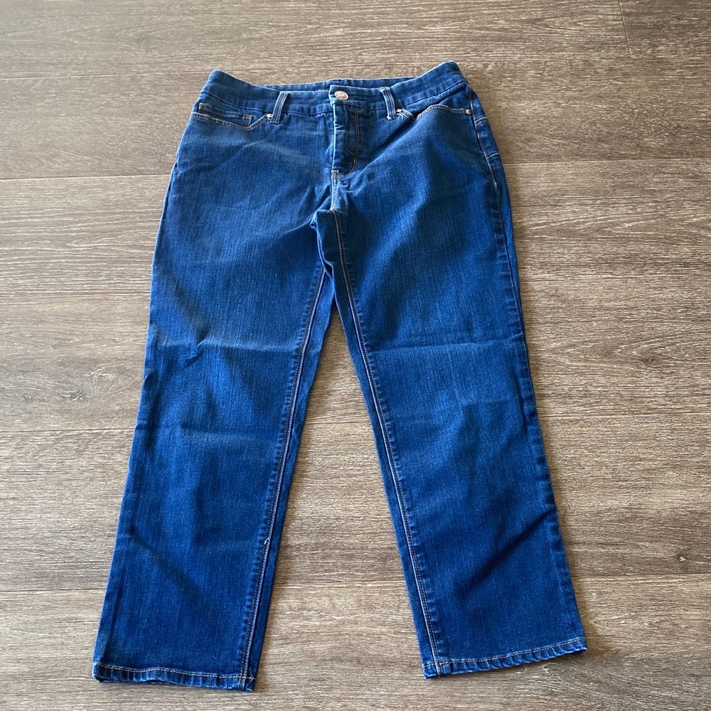 the SO LIFTING CROP Jeans by CHICOS